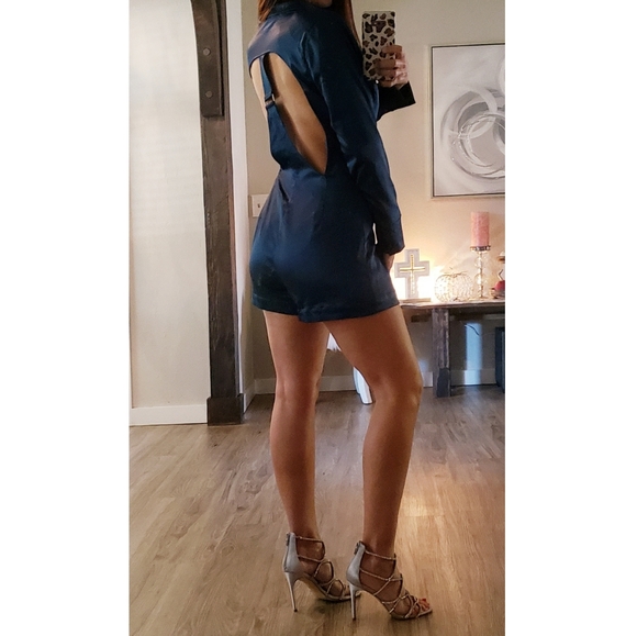 SOLD RARE NBD Business Caj Romper in Navy - Picture 7 of 11